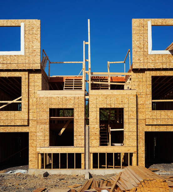 town house construction site.